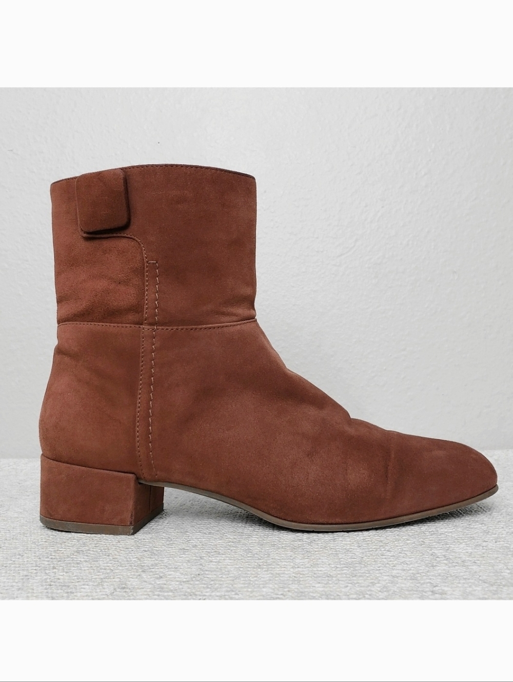 AQUATALIA Suede Booties US 9.5 Heeled Ankle Boots
